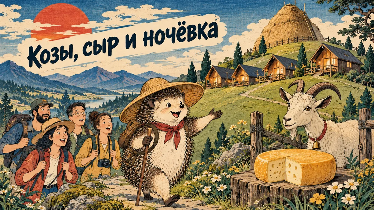 Обложка статьи: Агротуризм и эко-ферма как бизнес: как добавить проживание к хозяйству