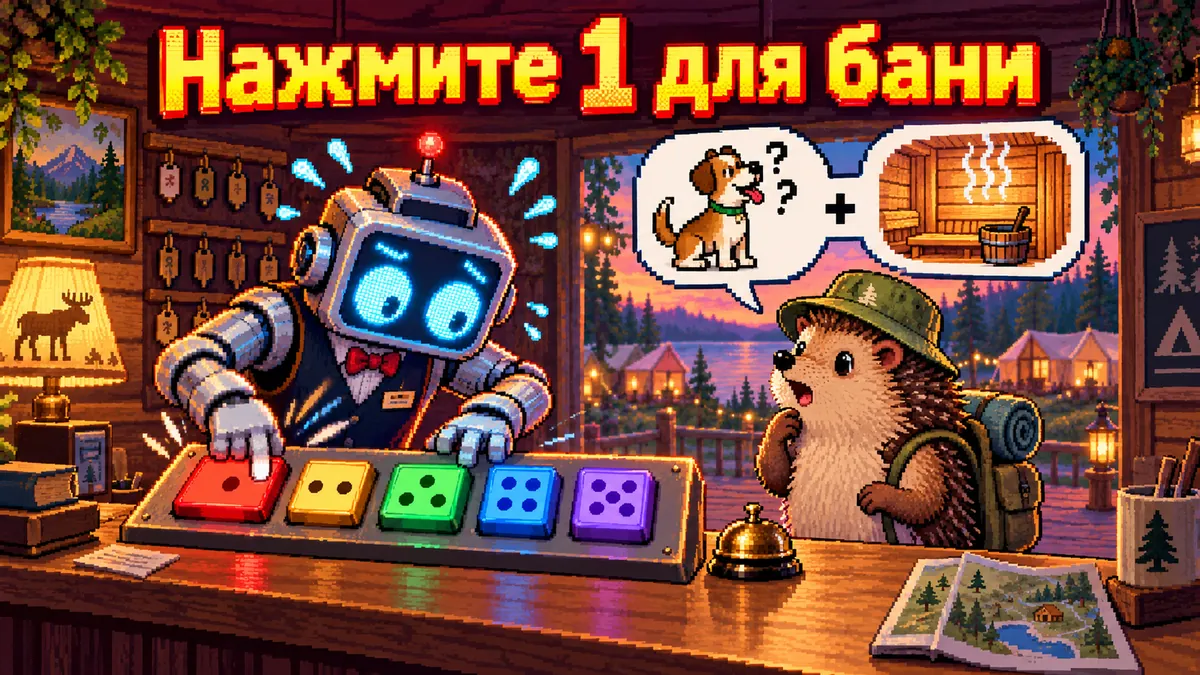 Обложка статьи: Чат-бот для базы отдыха: кнопочный бот или AI-администратор