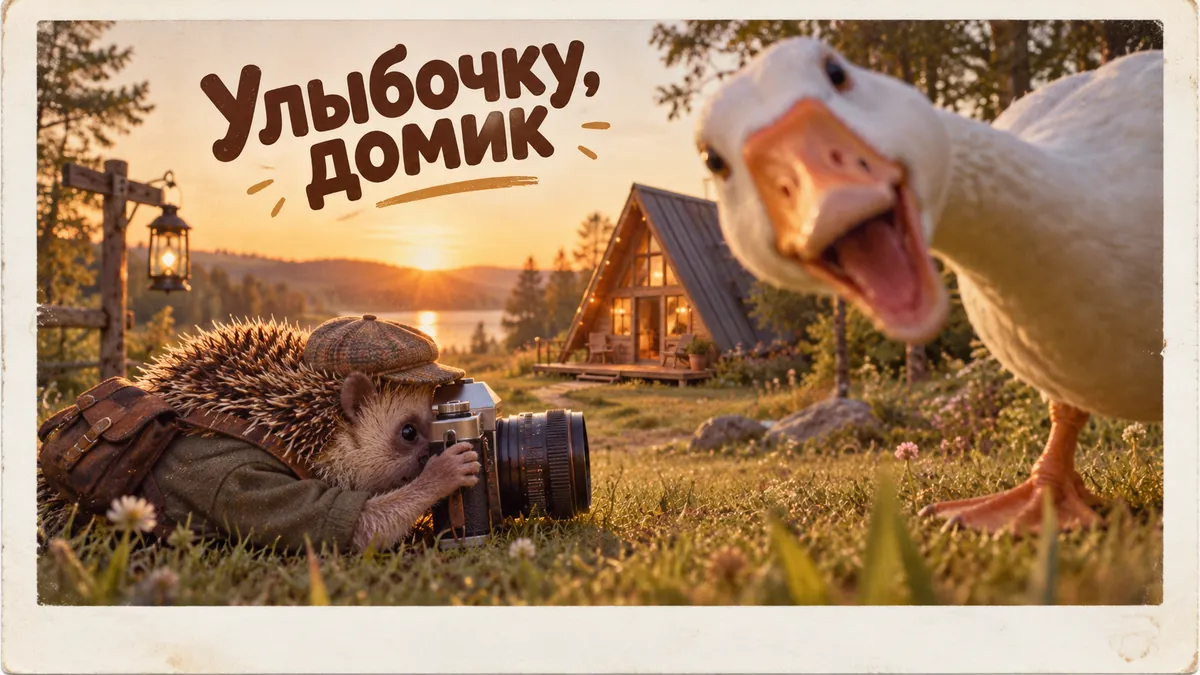 Обложка статьи: Фото для сайта и объявлений базы отдыха: какие кадры продают домик