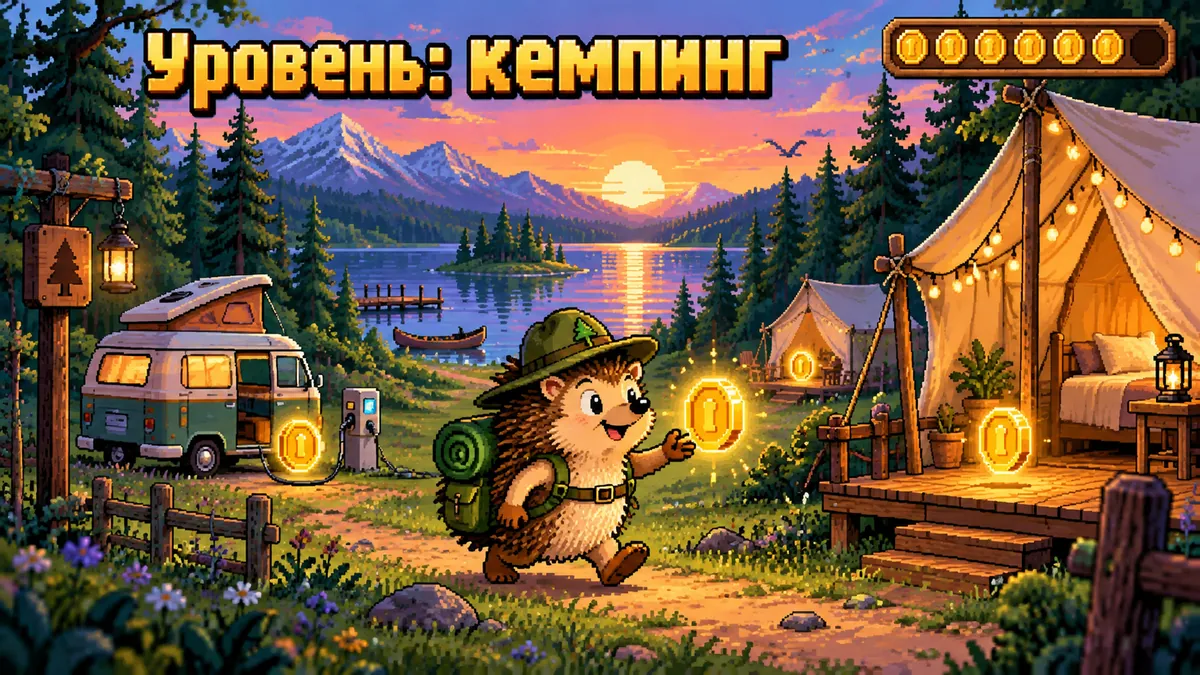 Обложка статьи: Кемпинг как бизнес: сколько стоит открыть и сколько зарабатывает за сезон