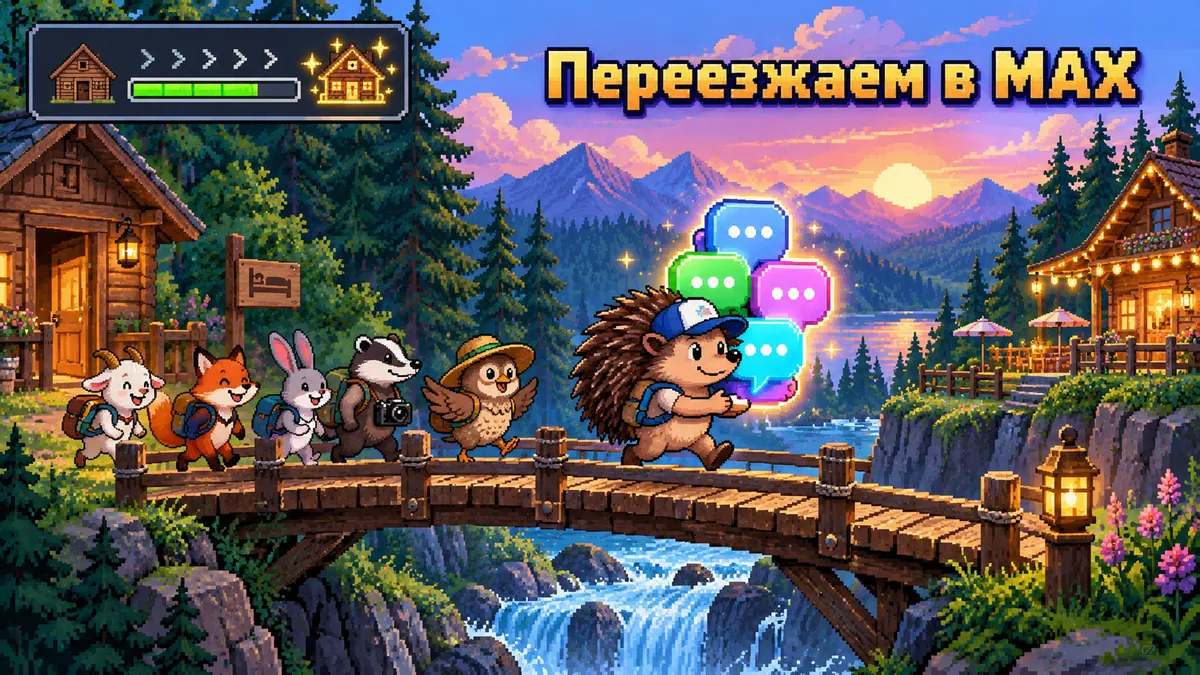 Обложка статьи: MAX для базы отдыха: как перевести гостей из WhatsApp и не потерять заявки