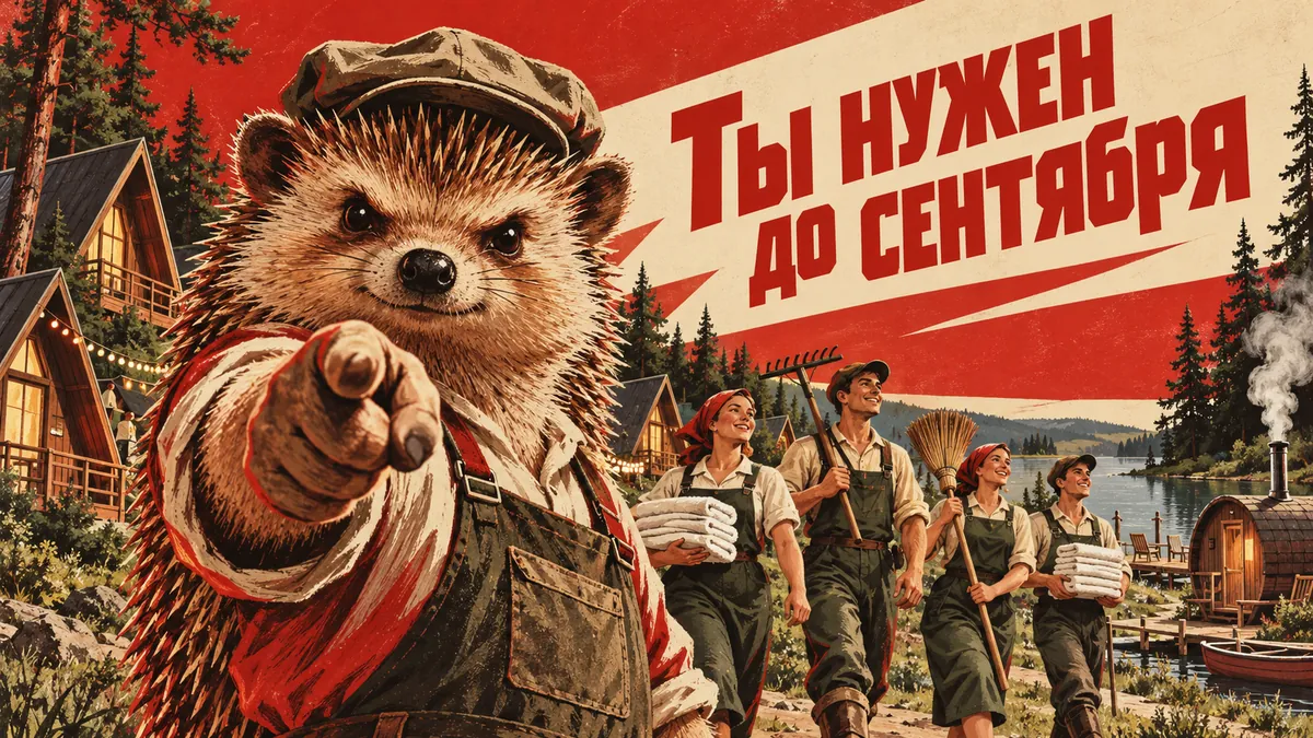 Обложка статьи: Как найти персонал на сезон для базы отдыха и удержать до сентября