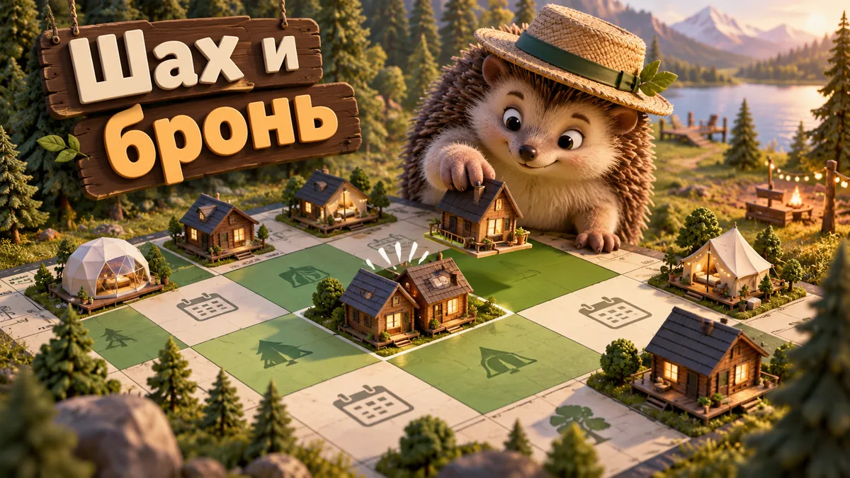 Обложка статьи: Шахматка бронирования в Excel: шаблон для базы отдыха и когда он перестаёт работать