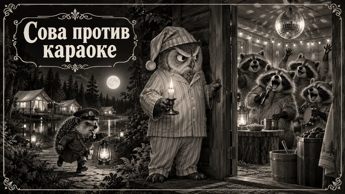 Обложка статьи: Шумные компании на базе отдыха: правила, штрафы и как действовать ночью