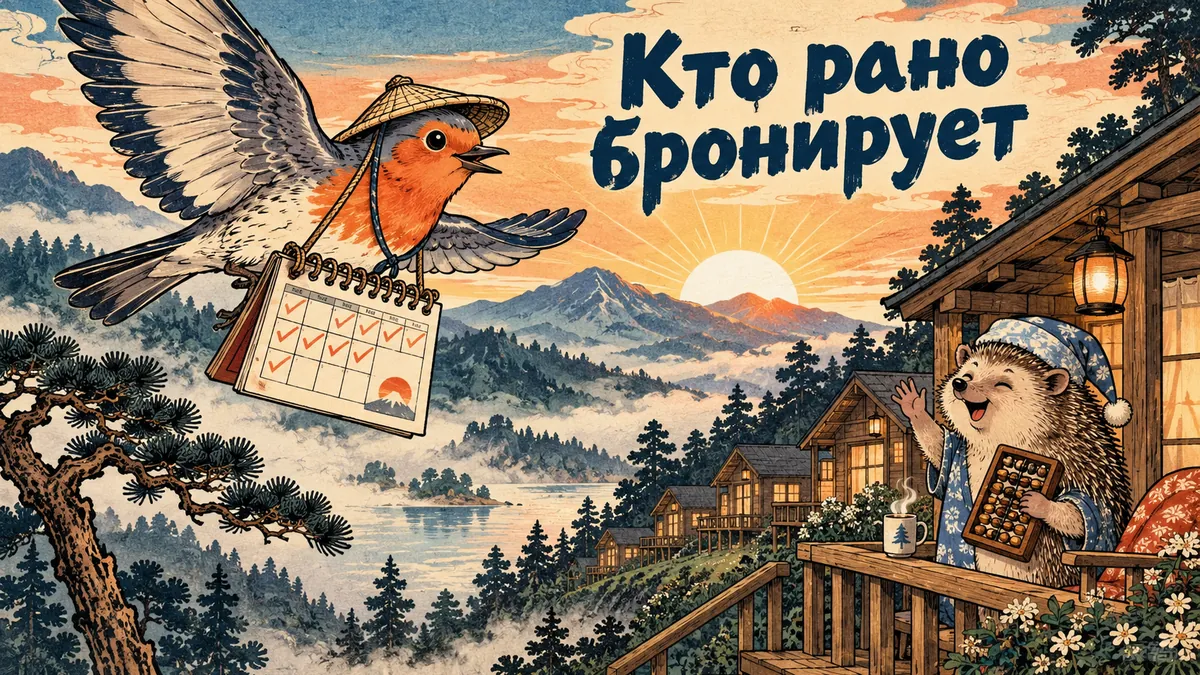 Обложка статьи: Скидки за раннее бронирование для базы отдыха: как считать и не терять деньги
