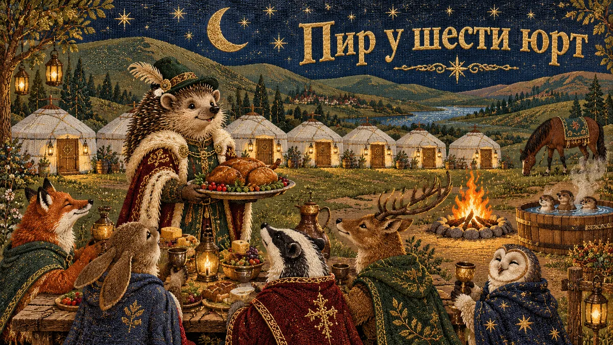 Обложка статьи: Юрточный лагерь как бизнес: вложения, сезон и что продавать кроме ночёвки